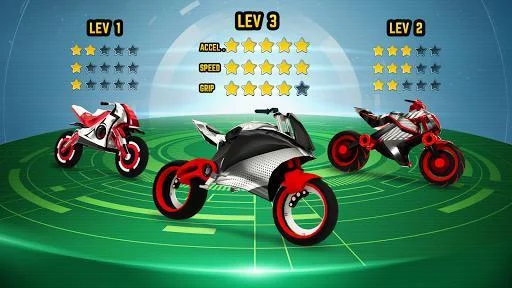 Изображение игры: Gravity Rider: Extreme Balance Space Bike Racing
