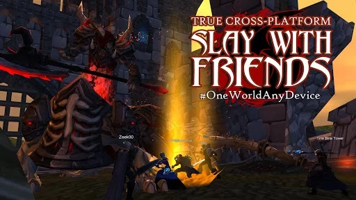 Изображение игры: AdventureQuest 3D MMO RPG