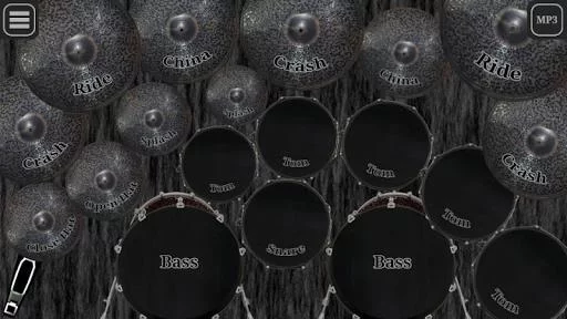 Изображение игры: Drum kit metal