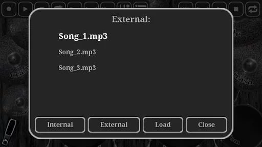 Изображение игры: Drum kit metal