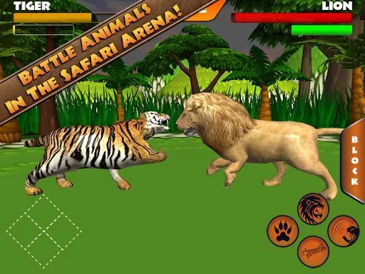 Изображение игры: Safari Arena: Animal Fighter