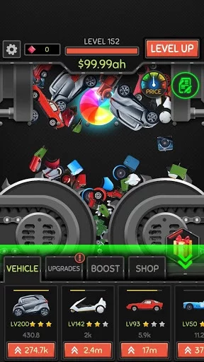 Изображение игры: Idle Car Crusher