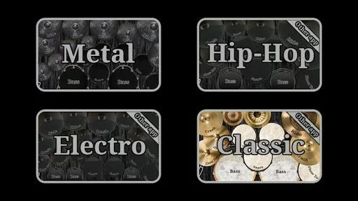 Изображение игры: Drum kit metal