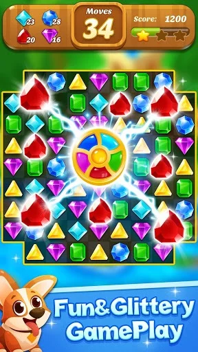 Изображение игры: Jewel & Gems Mania 2020 - Match In Temple & Jungle