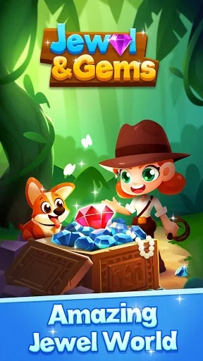 Изображение игры: Jewel & Gems Mania 2020 - Match In Temple & Jungle