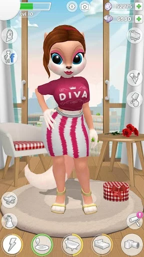 Изображение игры: Kimmy Superstar: Talking Fashion Cat