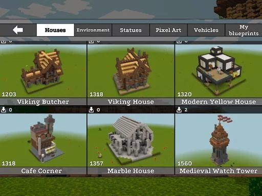 Изображение игры: EarthCraft 3D: Block Craft & World Exploration