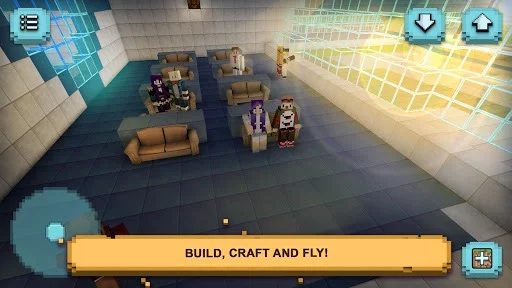 Изображение игры: Plane Craft: Square Air