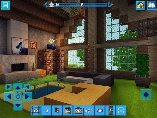 Изображение игры: EarthCraft 3D: Block Craft & World Exploration