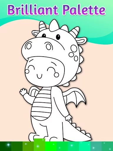 Изображение игры: Coloring Pages Kids Games with Animation Effects