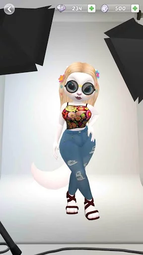 Изображение игры: Kimmy Superstar: Talking Fashion Cat