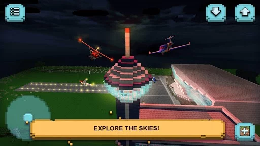 Изображение игры: Plane Craft: Square Air