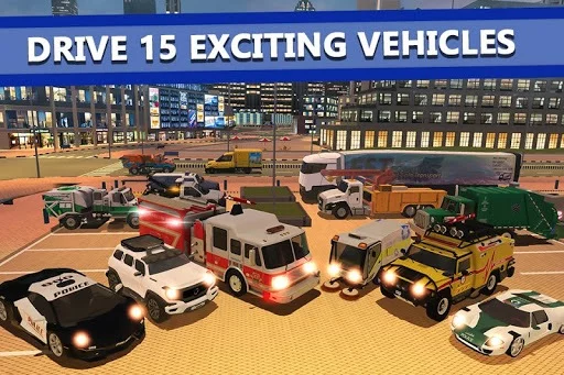 Изображение игры: Emergency Driver Sim: City Hero