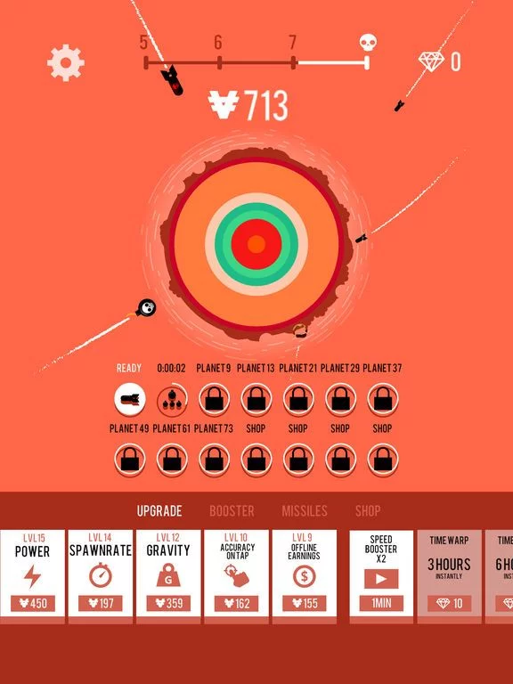 Изображение игры: Planet Bomber!