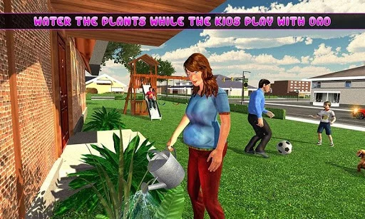 Изображение игры: Pregnant Mom Baby Happy Home
