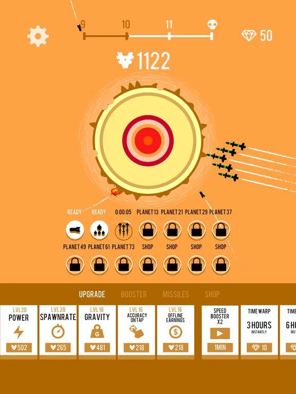 Изображение игры: Planet Bomber!
