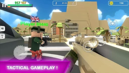 Изображение игры: Block Gun: FPS PvP War - Online Gun Shooting Games