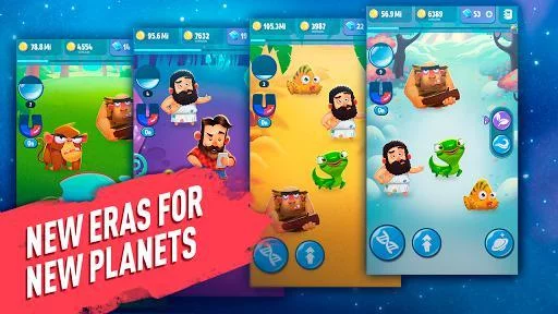Изображение игры: Human Evolution Clicker Game: Rise of Mankind