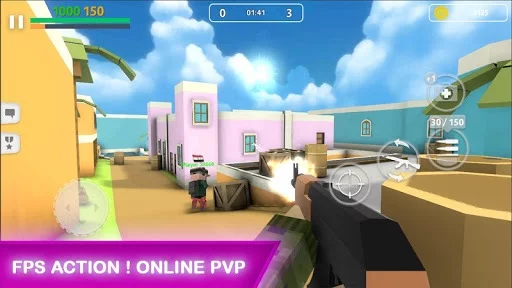Изображение игры: Block Gun: FPS PvP War - Online Gun Shooting Games