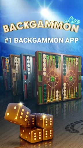 Изображение игры: Backgammon Live - Play Online Free Backgammon