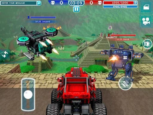 Изображение игры: Blocky Cars - Online Shooting Game