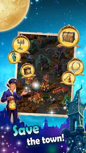 Изображение игры: Clockmaker - Match 3 Mystery Game