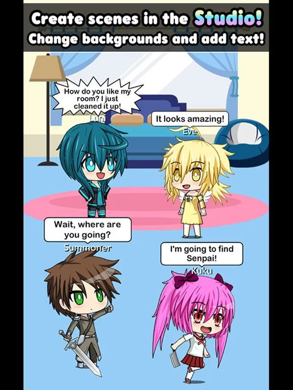 Изображение игры: Pocket Chibi - Anime Dress Up