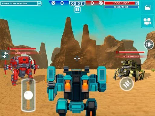 Изображение игры: Blocky Cars - Online Shooting Game