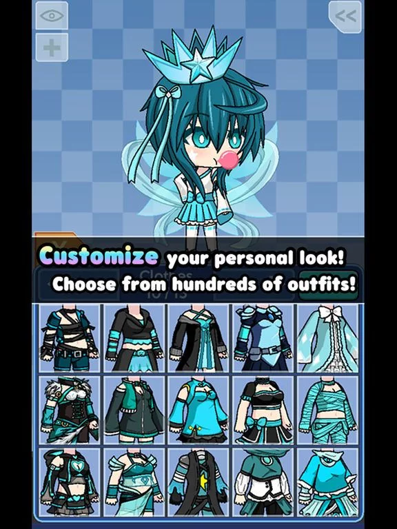 Изображение игры: Pocket Chibi - Anime Dress Up