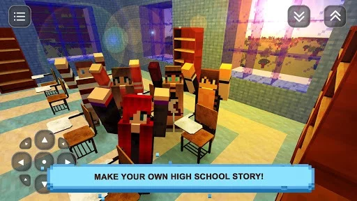 Изображение игры: High School Girls Craft: Story