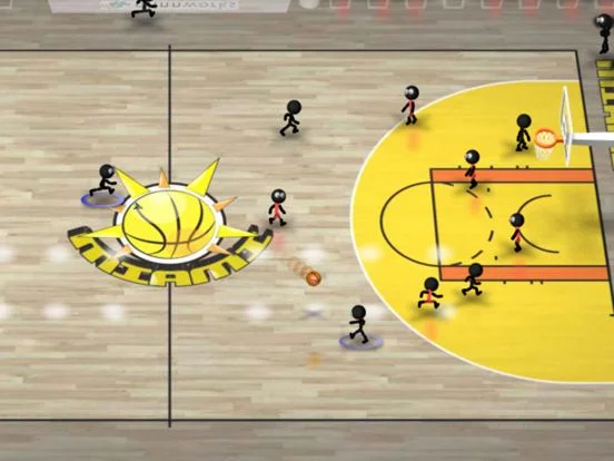 Изображение игры: Stickman Basketball