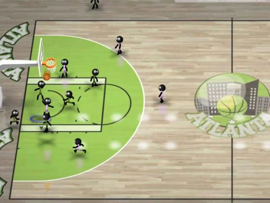 Изображение игры: Stickman Basketball