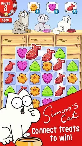 Изображение игры: Simon’s Cat Crunch Time - Puzzle Adventure!