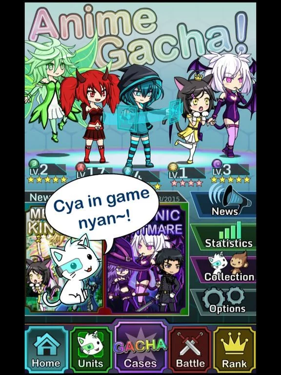 Изображение игры: Anime Gacha! (Simulator & RPG)