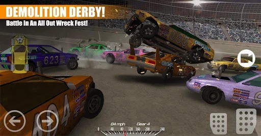 Изображение игры: Demolition Derby 2