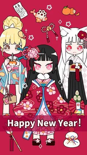 Изображение игры: Cute Girl Avatar Maker - Cute Avatar Creator Game