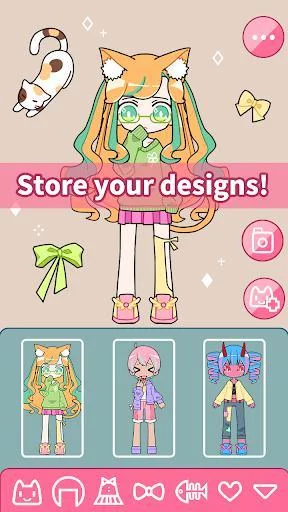 Изображение игры: Cute Girl Avatar Maker - Cute Avatar Creator Game