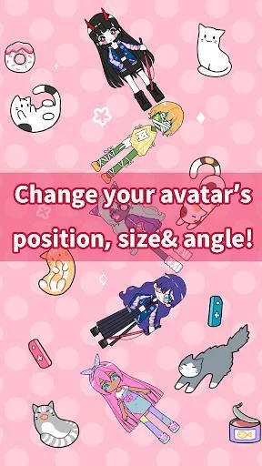Изображение игры: Cute Girl Avatar Maker - Cute Avatar Creator Game
