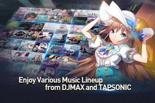 Изображение игры: TAPSONIC TOP - Music Grand prix