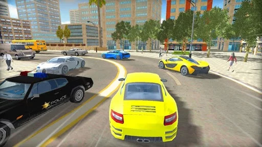 Изображение игры: Real City Car Driver