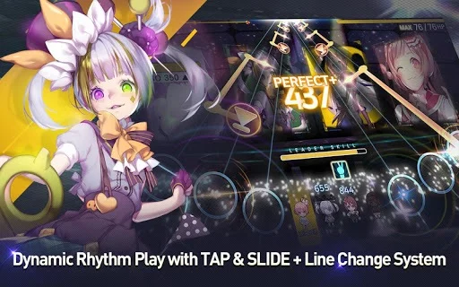 Изображение игры: TAPSONIC TOP - Music Grand prix