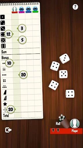 Изображение игры: Yatzy Offline and Online - free dice game