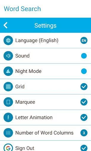 Изображение игры: WordSearch Offline