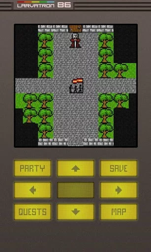 Изображение игры: Gurk II, the 8-bit RPG