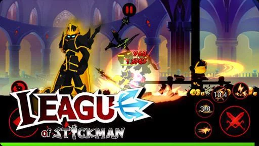 Изображение игры: League of Stickman - Best action game(Dreamsky)