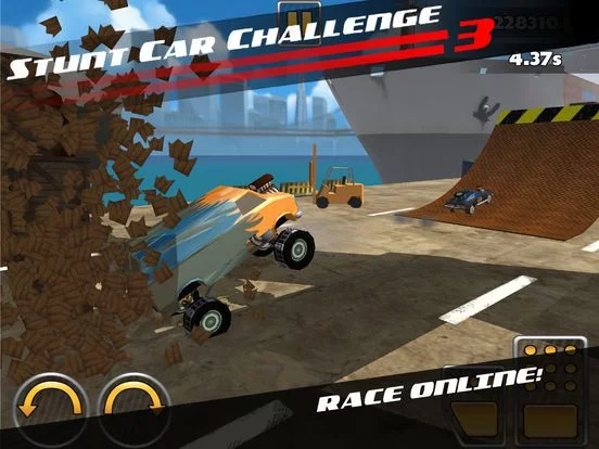 Изображение игры: Stunt Car Challenge 3