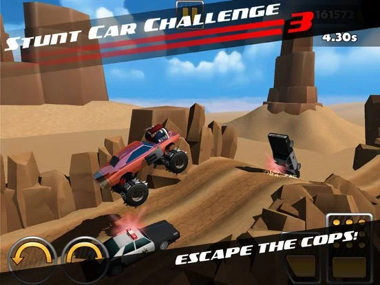 Изображение игры: Stunt Car Challenge 3