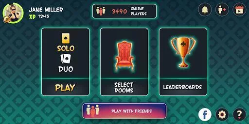 Изображение игры: Spades - Play Free Online Spades Multiplayer