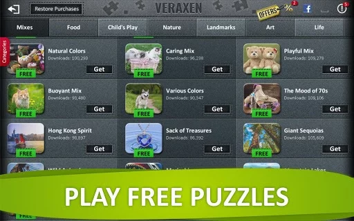Изображение игры: Jigsaw Puzzle Collection HD - puzzles for adults
