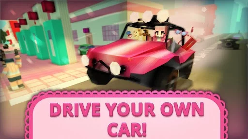 Изображение игры: Girls Car Craft GO Parking Awesome Games For Girls